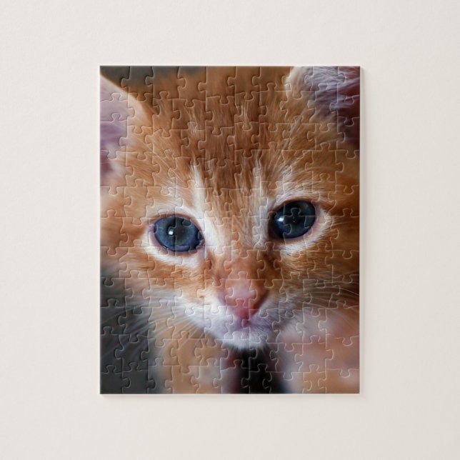 Orangen är den nya katten pussel (Vertikal)