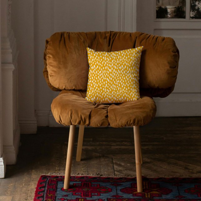 Orangen är otroligt ljus kudde (Orange Dashingly Bright Throw Pillow)