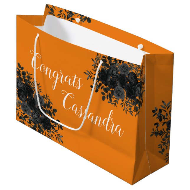 Orangen Black Ro Mörk Gothic Studentfest (Framsidan Vinklad)