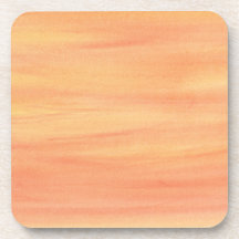 Orangen Blandad Pastel-Gult Blandar Drink Coasters