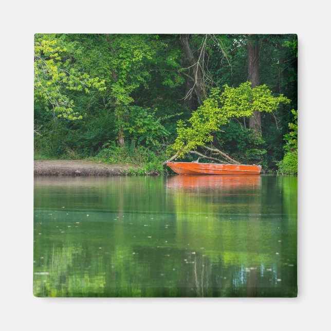 Orangen Boat Magnet (Framsidan)