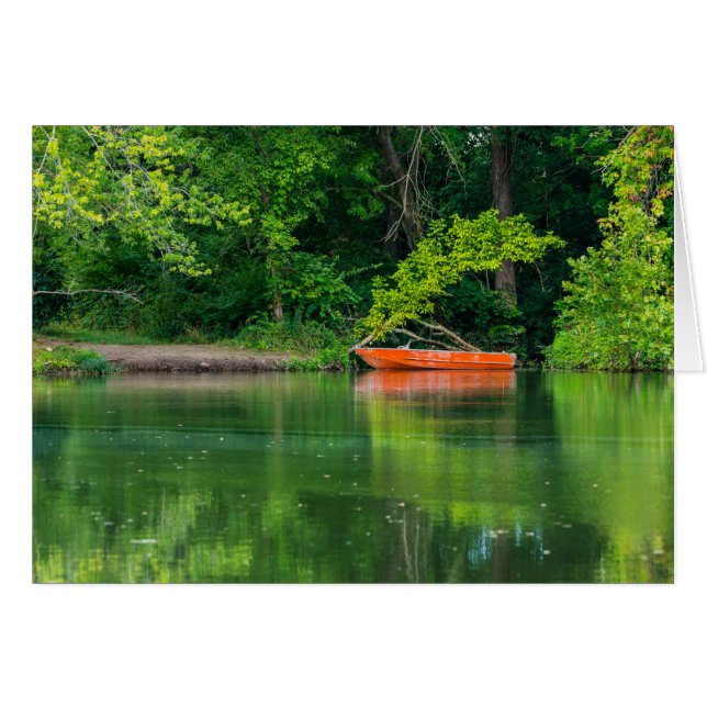 Orangen Boat OBS Kort (Framsidan Horizontal)