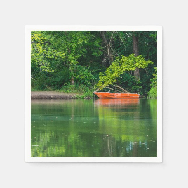 Orangen Boat Pappersservett (Framsidan)