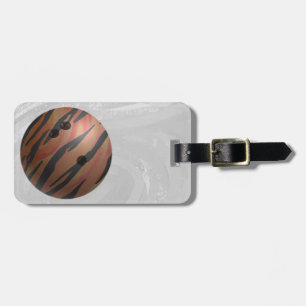 Orangen Bowling Ball Tiger Bagagebricka