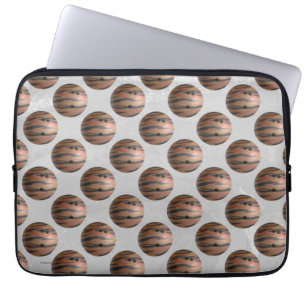 Orangen Bowling Ball Tiger Laptop Sleeve