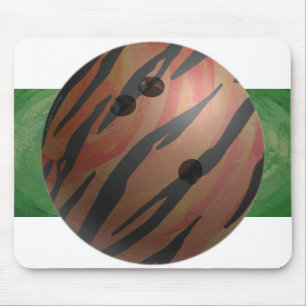 Orangen Bowling Ball Tiger Musmatta