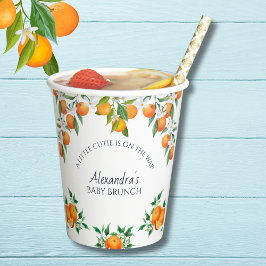 Orangen Citrus Baby Brunch i Little Cutie