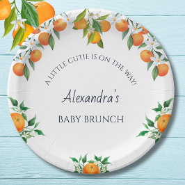 Orangen Citrus Baby Brunch i Little Cutie
