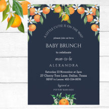 Orangen Citrus Baby Brunch