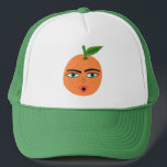 Orangen Citrus Keps<br><div class="desc">Börja fiesta i roligtens truckerkeps med frukten mönster. Vattenskärning bara för dig! Kolla min butik för mer design!</div>