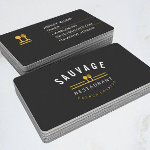 Orangen dela sig & baktalar cafen för visitkort