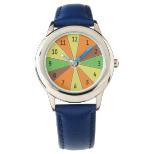 Orangen Färg Armbandsur
