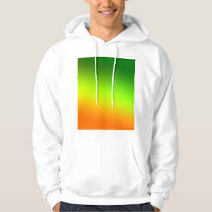 Orangen för gult av grönt är enkel minimal.anpa hoodie