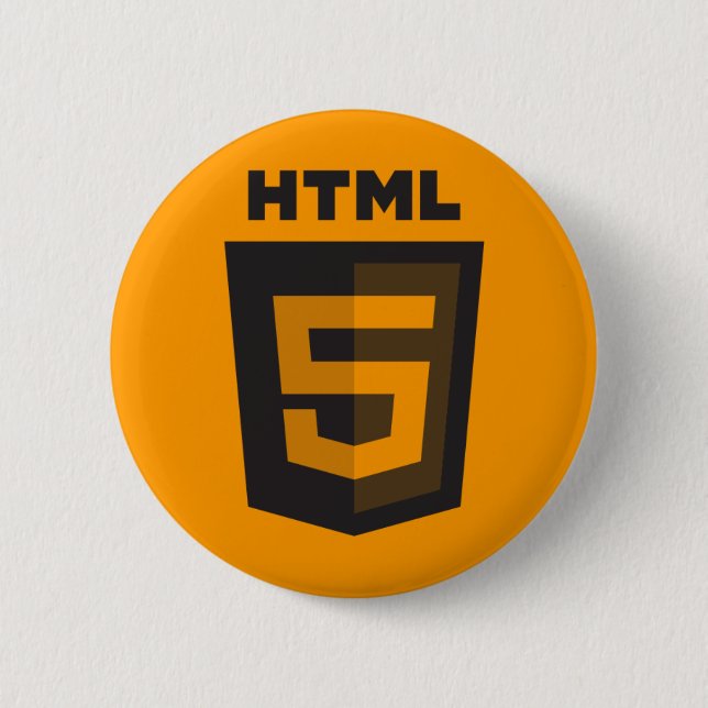 Orangen för HTML 5 knäppas Knapp (Framsida)