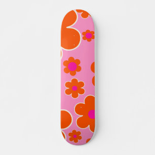 Orangen för Rosa av slutmarknaden Amsterdam Retro Mini Skateboard Bräda 18,5 Cm