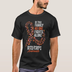 Orangen för RSDCRPS-medvetenhet om månatliga fjädr T Shirt