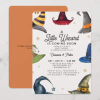 Orangen Halloween Baby Shower