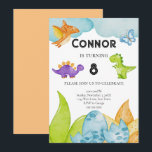 Orangen Kids Dinosaur Theme Birthday Jurassic Inbjudningar<br><div class="desc">Den inbjudan som Dinosaur Theme Birthday Jurassic-Orangen bjuder in unga dinosaurieentusiaster till en förhistorisk och skapar det som det idealiska valet för en födelsedagsfest för barn i gender neutralt. Designat med ett sjudande och lekfullt inslag integreras denna inbjudan sömlöst i livsstilen hos ett dinosaurieälskande barn, och skapar en synligt fängslande...</div>