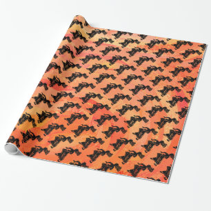 Orangen New York Boogie Nights Drum Presentpapper