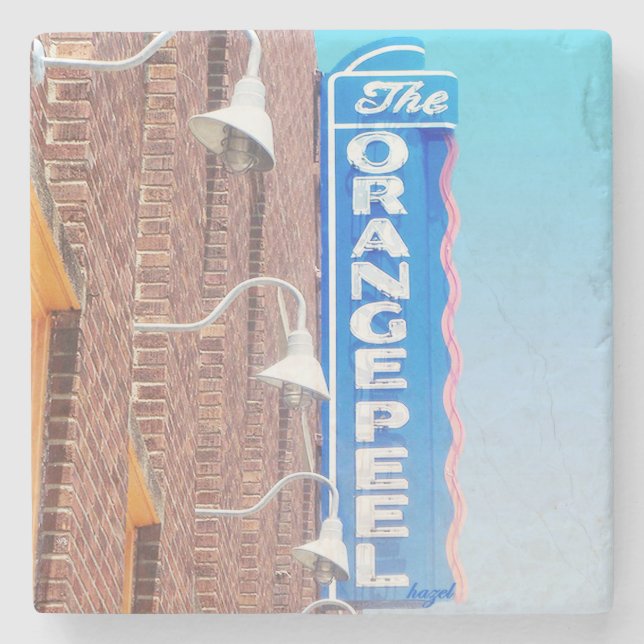 Orangen Peel, Asheville, Orangen Peel Stenunderlägg (Framsidan)