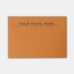 Orangen postar det noterar post-it block