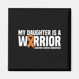Orangen Ribbon Leukemia Cancer Awa Magnet