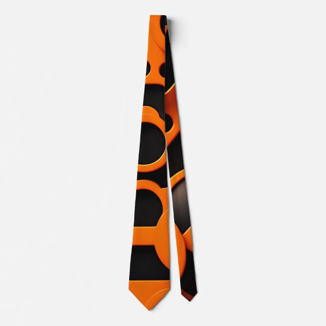 orangen Urban Geometric Mönster Slips (Framsida)