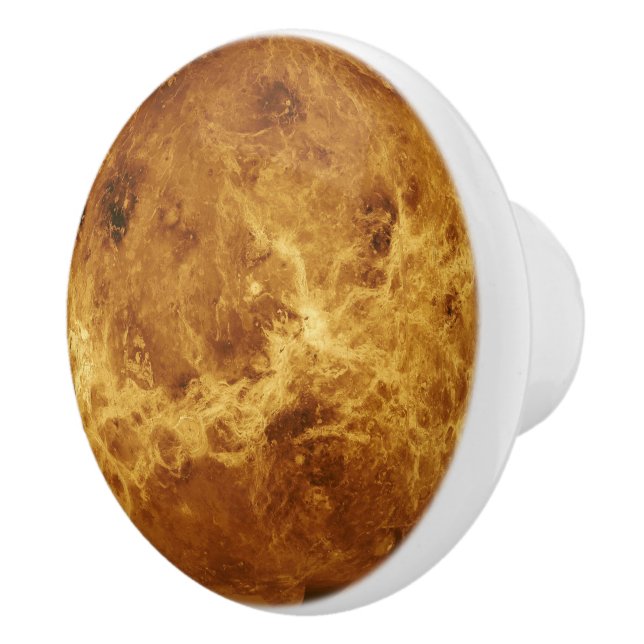Orangen Venus Planet Solar System Libra Kärlek Knopp (Höger)