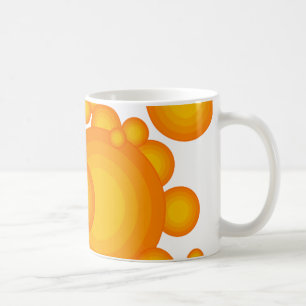 Orangens 70-årsformat kaffemugg