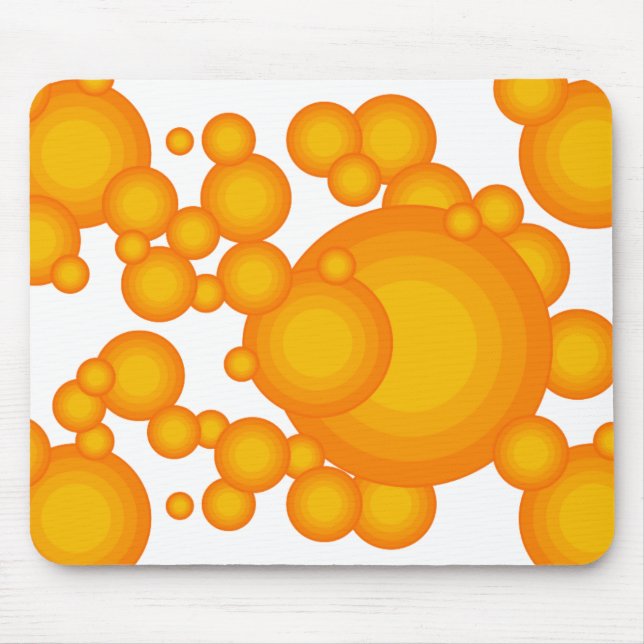 Orangens 70-årsformat musmatta (Framsidan)