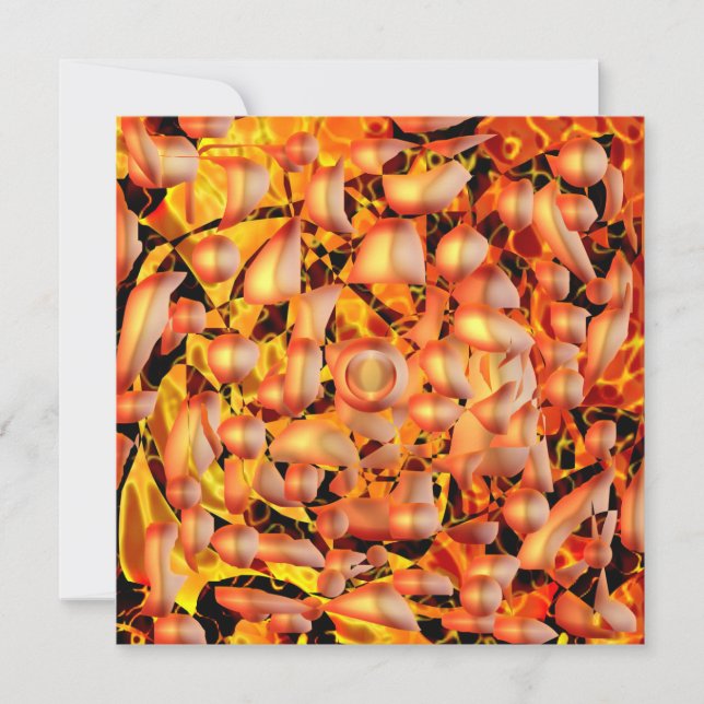 Orangens Abstrakt (Framsida)