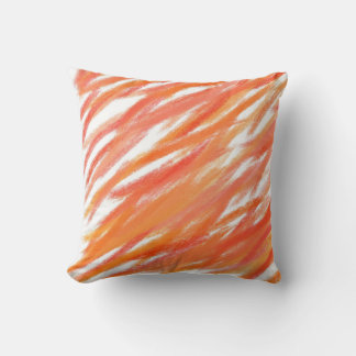 Orangens Abstrakt Art. färg 3 Kudde