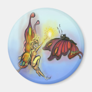Orangens Älva Magnet