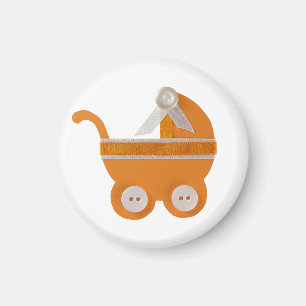 Orangens babydusch magnet