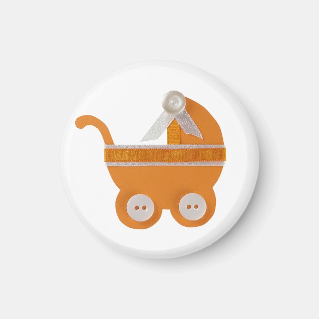 Orangens babydusch magnet (Framsidan)