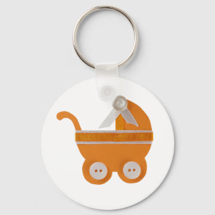 Orangens babydusch nyckelring