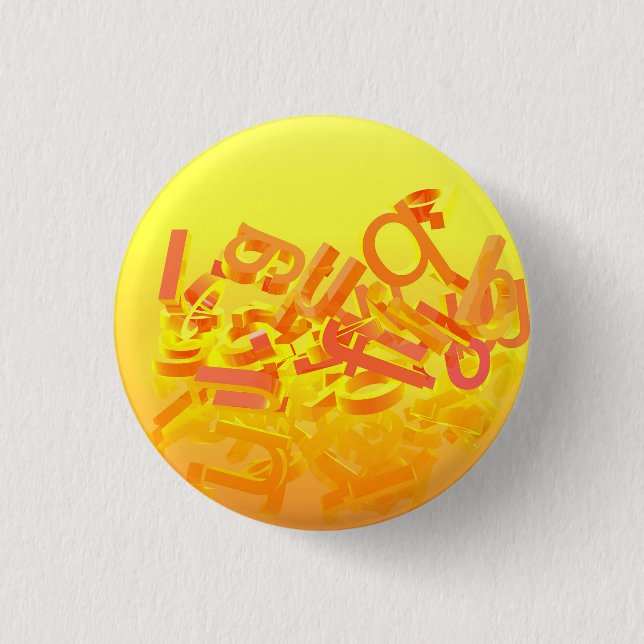 Orangens bakgrund med brev knapp (Framsida)