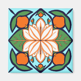 Orangens Blommar Magnet