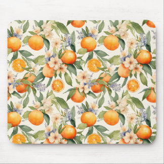Orangens Blommar musknapp Musmatta