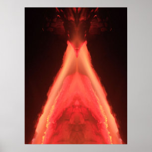 Orangens brandvolym poster