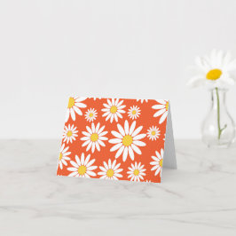 Orangens Daisy Kort