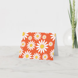 Orangens Daisy Kort
