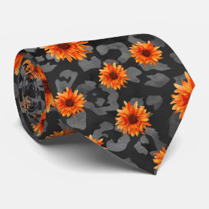 Orangens Döskallar och Solrosseriens design 4 Slips