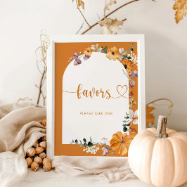 Orangens fallpumpa Favoriter Poster