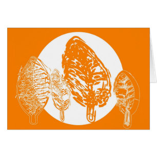 Orangens hälsningskort