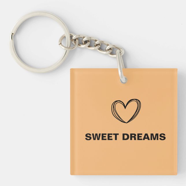 ORANGENS HJÄRTSKÄRM, ENKEL MINIMAL (Framsidan)