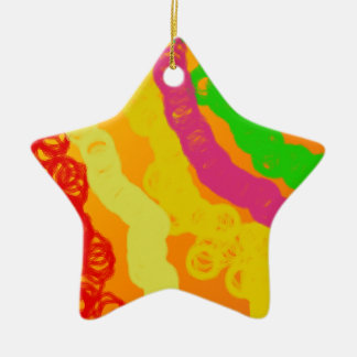 orangens kraft julgransprydnad keramik