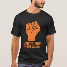Orangens medvetenhet om enhetsdagen t shirt