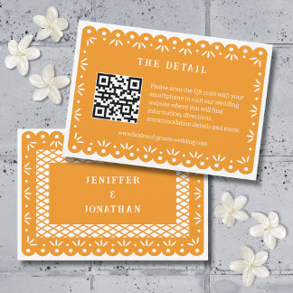 ORANGENS MEXIKASKYDDSKORT FÖR PICADO-INKLOUSURE