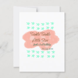 Orangens moln grönt med dubbla skinklar och små st vykort